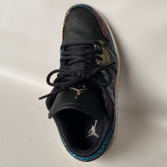 Nike Air Jordan Multicolor Snakeskin Sneakers - Picture 8 of 9